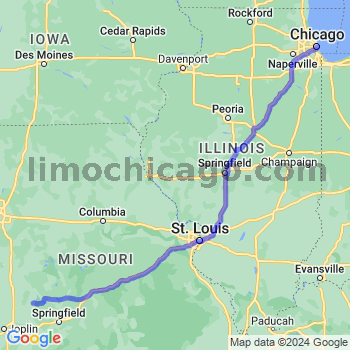 Limousine service to Chicago Loop