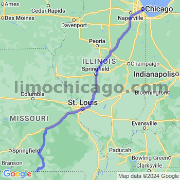 Limousine service to Chicago Loop