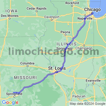 Limousine service to Chicago Loop