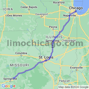 Limousine service to Chicago Loop