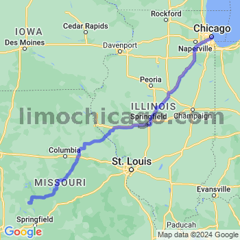 Limousine service to Chicago Loop