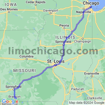 Limousine service to Chicago Loop
