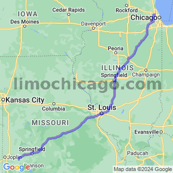 Limousine service to O'Hare airport (ORD)