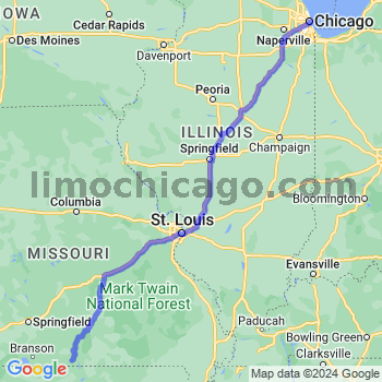 Limousine service to Chicago Loop