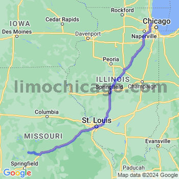Limousine service to O'Hare airport (ORD)