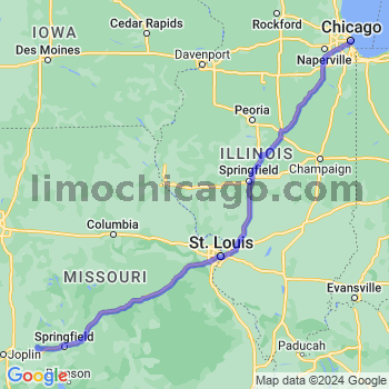 Limousine service to Chicago Loop