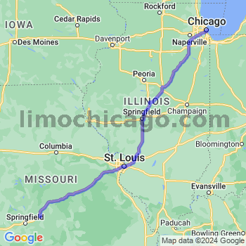 Limousine service to Chicago Loop