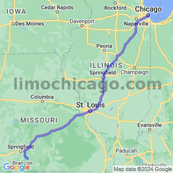 Limousine service to Chicago Loop