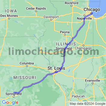 Limousine service to Chicago Loop