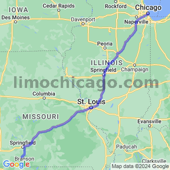 Limousine service to Chicago Loop