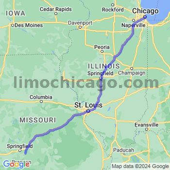 Limousine service to Chicago Loop