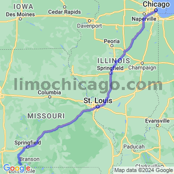 Limousine service to Chicago Loop