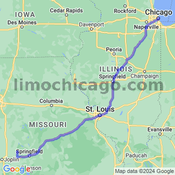 Limousine service to Chicago Loop