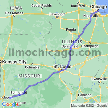 Limousine service to Chicago Loop