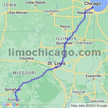 Limousine service to Chicago Loop
