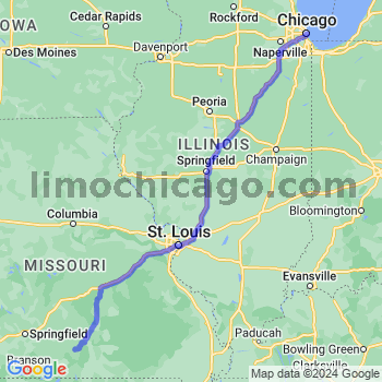Limousine service to Chicago Loop