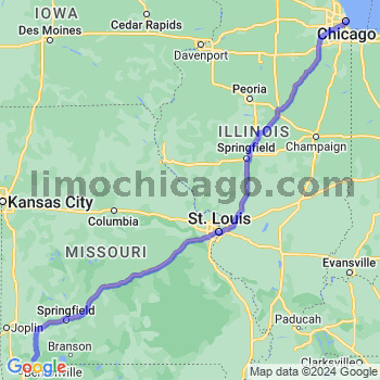 Limousine service to Chicago Loop