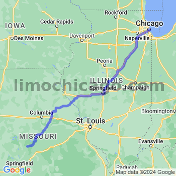 Limousine service to Chicago Loop