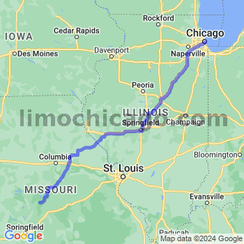 Limousine service to Chicago Loop